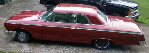 1962 Impala SS all original but paint..
