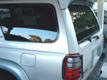 FIBERGLASS silver spoiler for 1996 to 2002 four runners CALL ME TODAY TO ORDER-