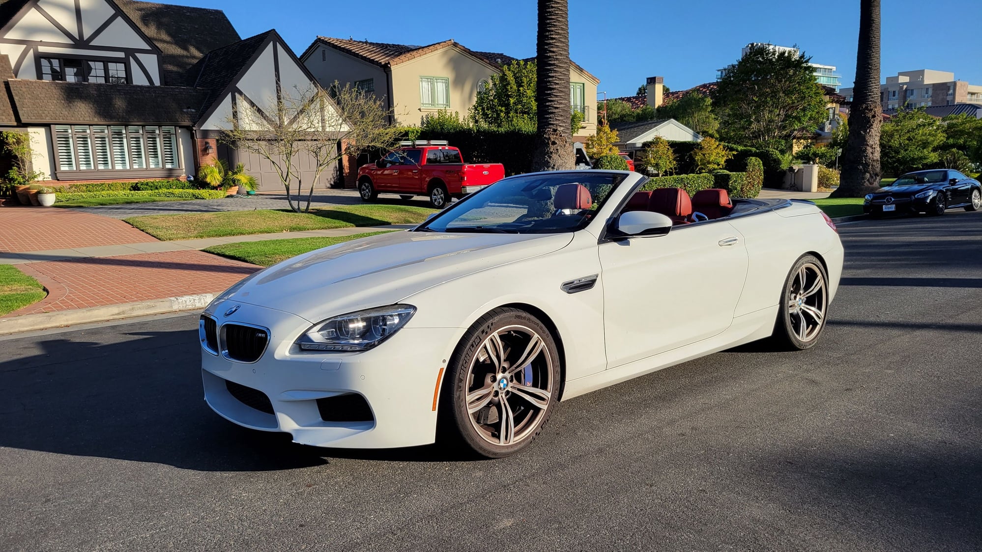 bmw m6 2022 convertible red
