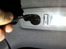 there is a small torx screw inside you have to remove then you can pop the whole thing out.