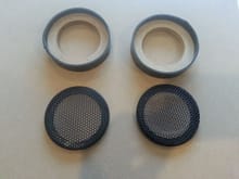 3.5" grills and ring adapters