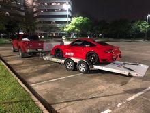 Loaded up and ready for tomorrow. I’m beat! Good old Houston, smells just as bad as I remember.