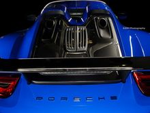 918 Spyder in Voodoo blue.