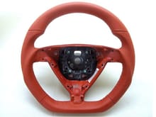 Porsche 997.1 standard type (triangle shape airbag) sportive design flat bottom steering wheel