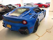 Amazing color on this Ferrari F12 TDF (Tour De France).