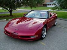 2001 Corvette, magnetic Red, 6 Spd, 15,000 miles