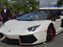 Gorgeous Lamborghini Aventador LP 700-4 Roadster Pirelli Edition attending DC Exotics in Virginia. Photo captured by Liam Mullaney.