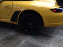 Black turbo wheels 9/14