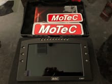 Motec C127 Dash to be integrated with the Syvecs via CAN.
