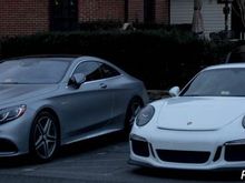 AMG + GT3.  A lot of horsepower in these two cars.