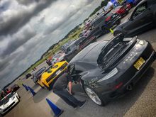 Dave's idling in line to make a pass, no pushing, no pouring water on intercoolers.