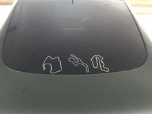 Egyptian hieroglyphics  - loose translation - I Go Fast