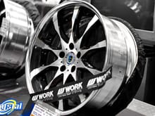 Work alloy wheel