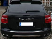 Cayenne rear, low?