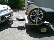DE / AX tire trailer