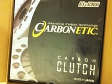 Carbonetic 3 disk clutch