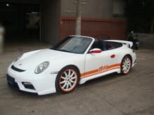 Porsche 997 Misha GTM kit white 1