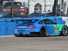 Falken Porsche rear