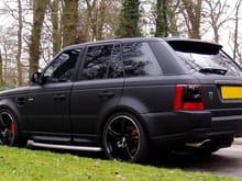 Range Rover sport Revere Edition Matt black