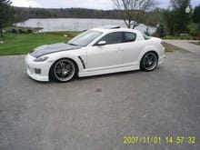Finished White RX8 2