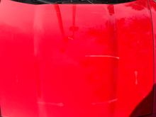 Looks like whatever sealant the factory uses is seeping through. Seen this on the forums before.