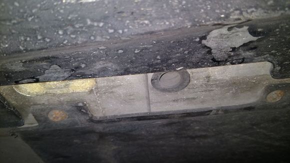 Right front (passenger side)  jack point.