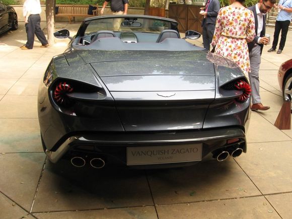Vanquish Zagato Volante Rear