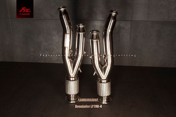 Fi Exhaust for Lamborghini Aventador LP700 – Catless Cat Pipe.