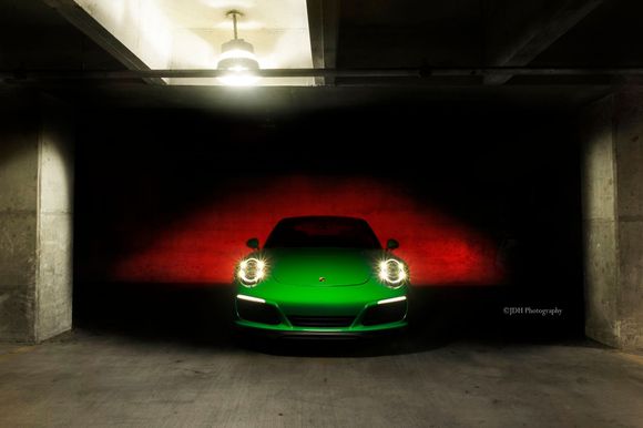 2017 Porsche 911 4s in Signal Green