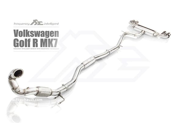 Fi Exhaust for Volkswagen Golf R MK7 – Full Exhaust System.