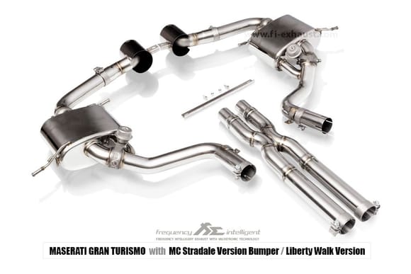 Fi Exhaust for Maserati Gran Turismo – Full Exhaust System.