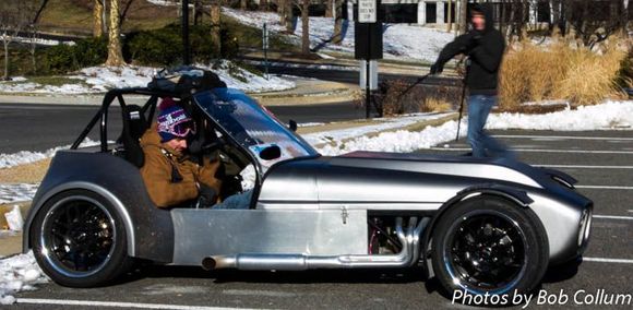 Brunton Stalker - yep, it was brisk out for an open ride today!