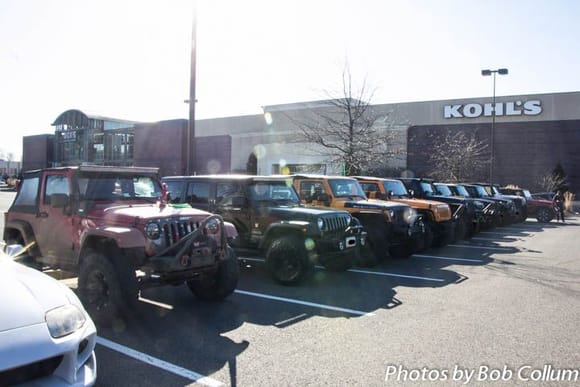 Lots of Jeep today, too.