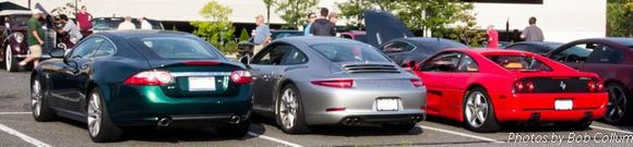 Jag, Porsche, Ferrari.