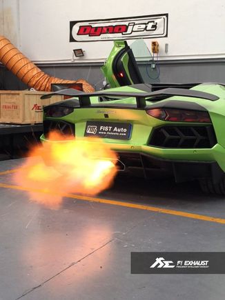 Lamborghini Aventador LP700 x Fi Exhaust – Spit Insane Flame.