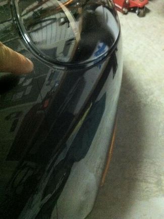 Clear Shield front fender