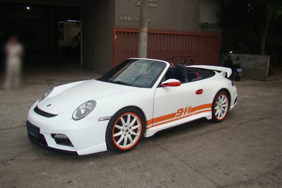 Porsche 997 Misha GTM kit white 1