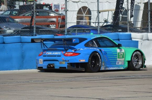 Falken Porsche rear