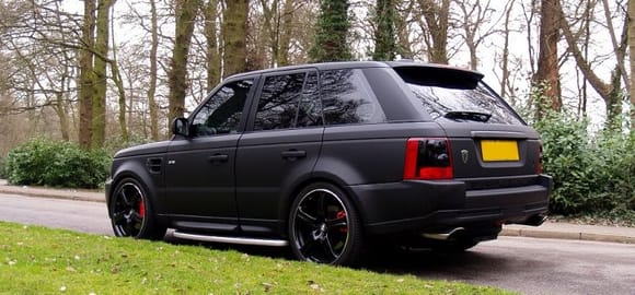 Range Rover sport Revere Edition Matt black