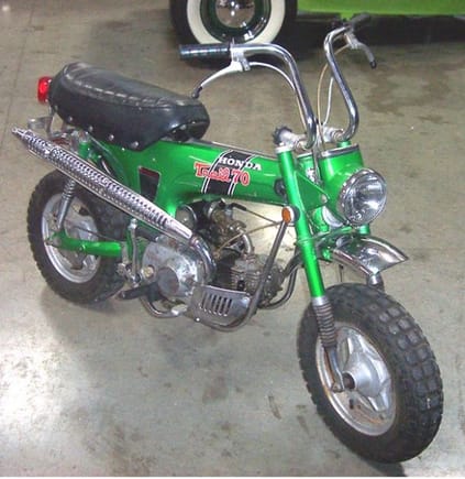 Green 1970 CT70H