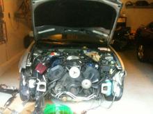 Changing my alternator what a project lol but it was fun!