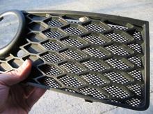 D.I.Y mesh for fog-light grills.
