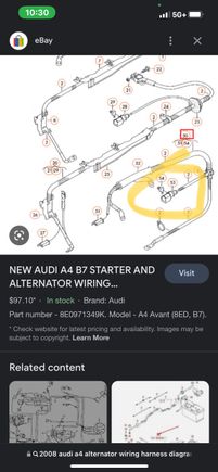 What and where does 53 plug into? This is the starter wiring harness does any one know?