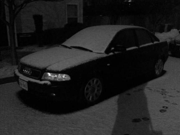 Just a little snow...