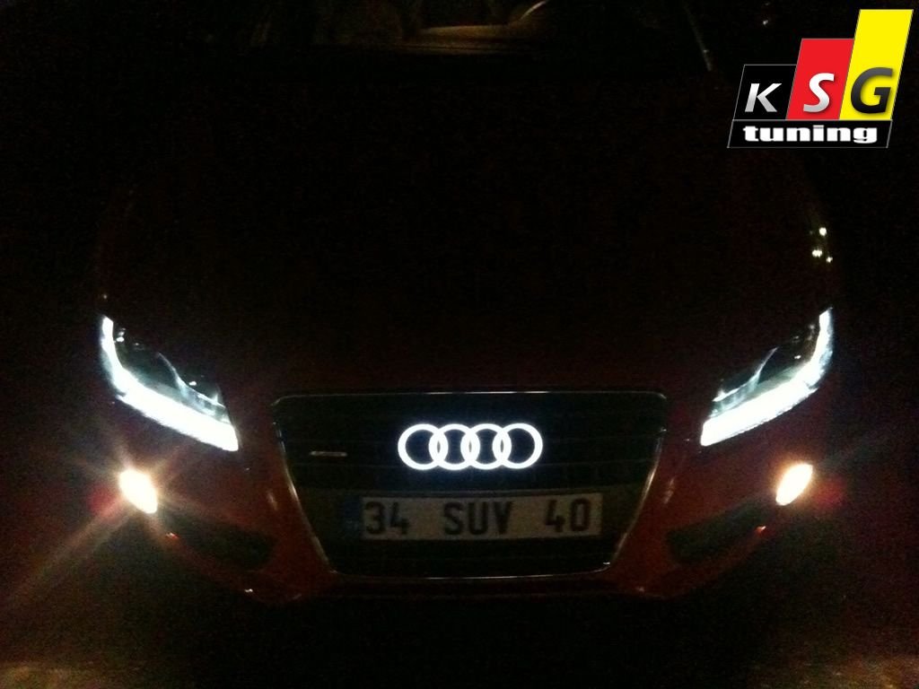 2007 audi a4 led badge