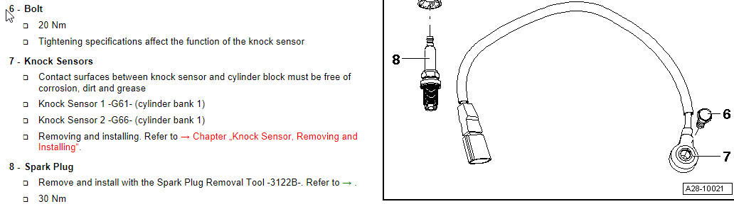 Pls Explain - P0327 Knock Sensor Bank 1 - AudiWorld Forums