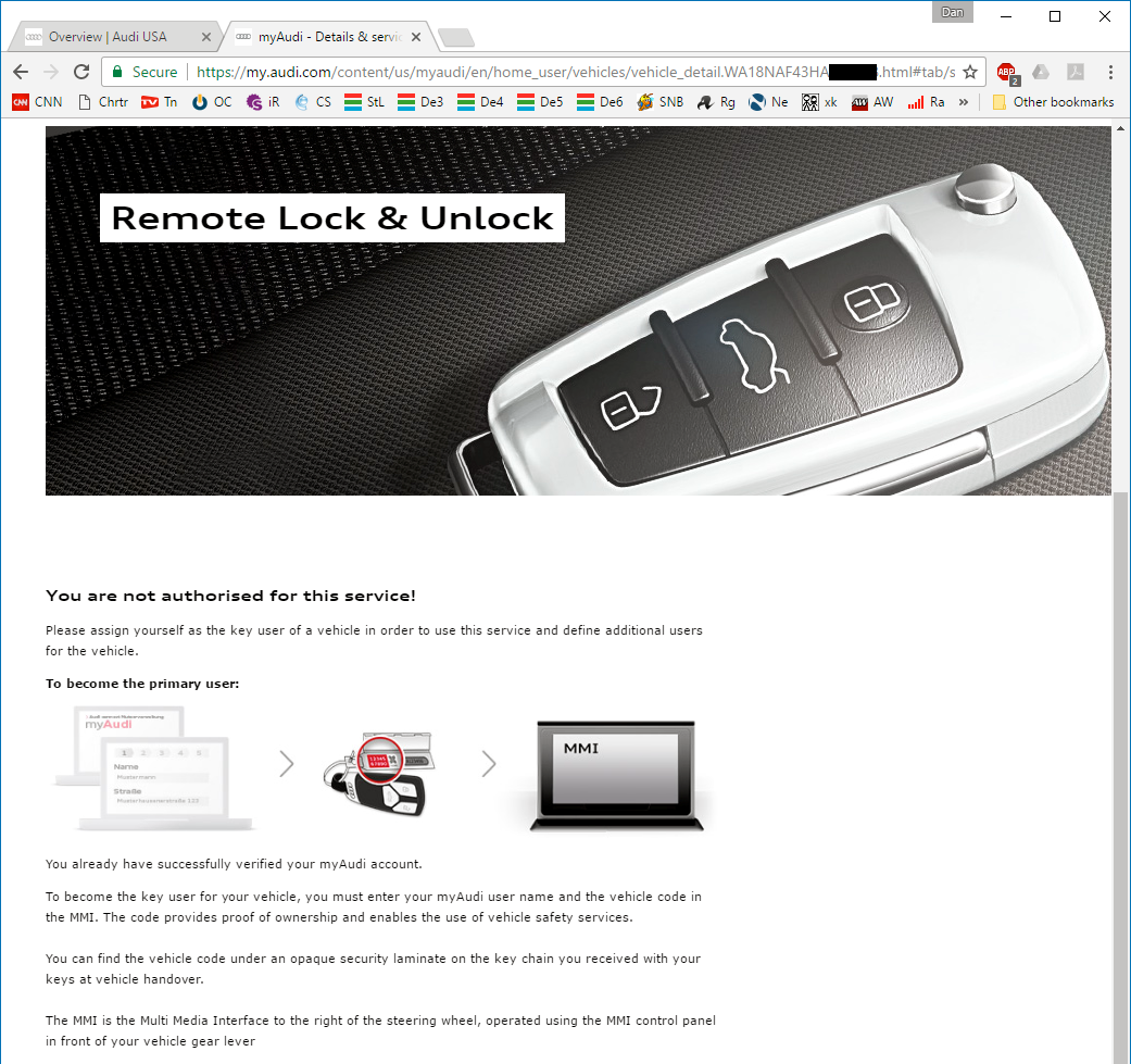 Vehicle Control Services AudiWorld Forums