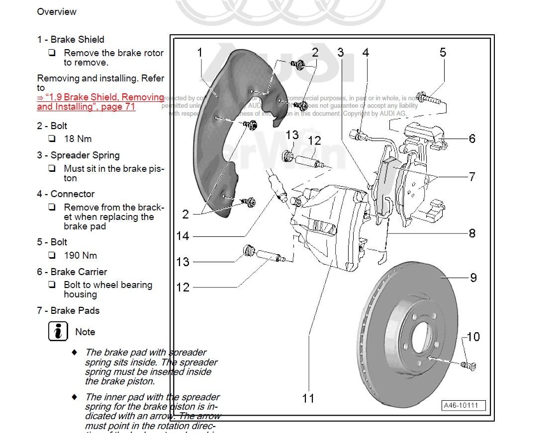 UK Nearside brake hotter than offside AudiWorld Forums