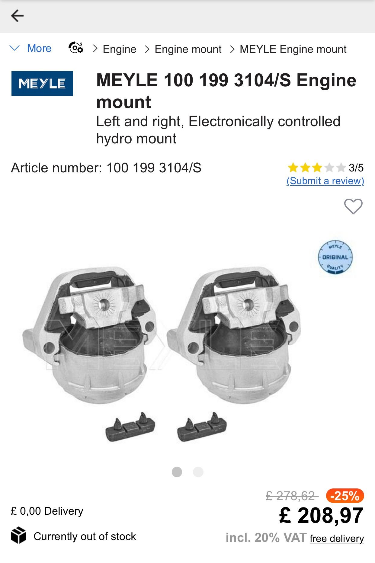 Audi a6 engine mount - AudiWorld Forums