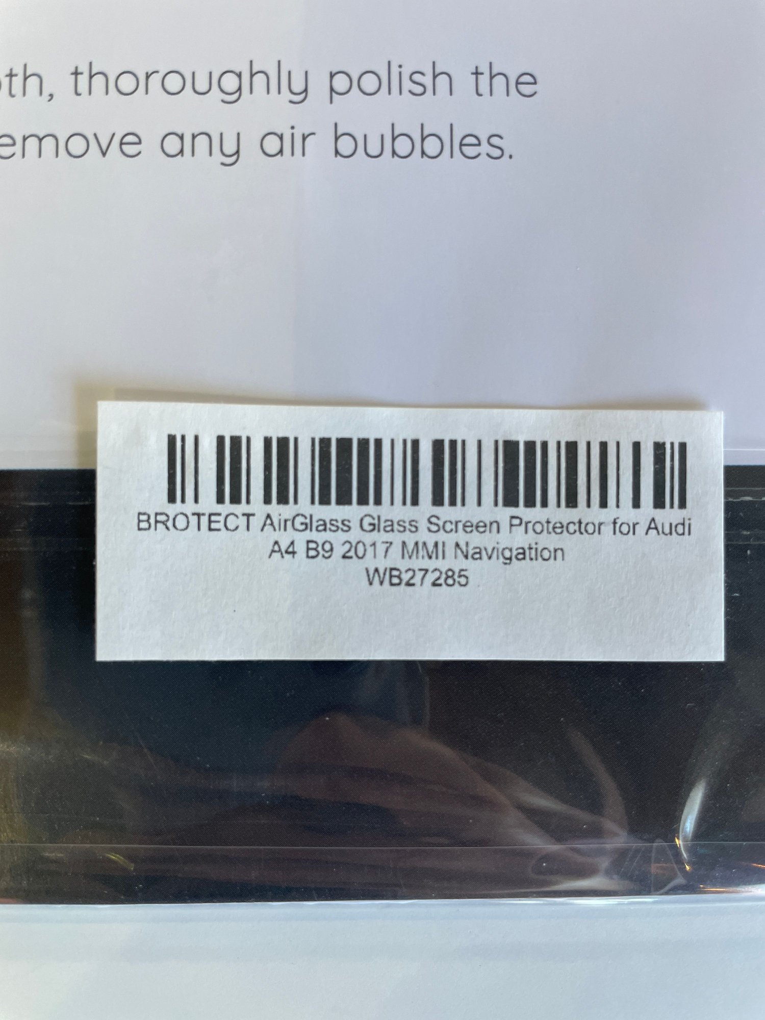 Miscellaneous - New Brotech A4 MMI screen protector - New - -1 to 2027  All Models - -1 to 2027  All Models - North Hampton, NH 03862, United States